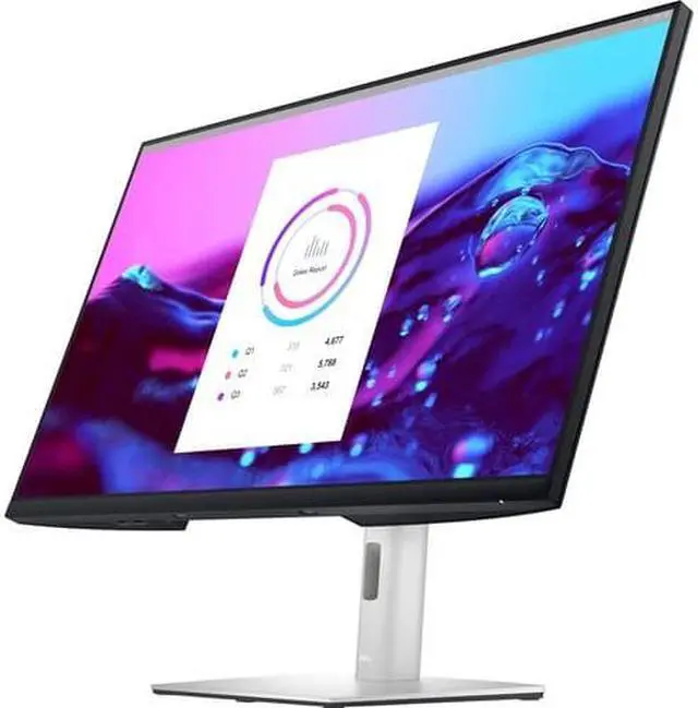 Alt view image 13 of 13 - Dell 32" (31.5" Viewable) 60 Hz IPS UHD IPS Monitor 8 ms (normal); 5 ms (fast) HDMI, DisplayPort, USB, RJ45 P3222QE