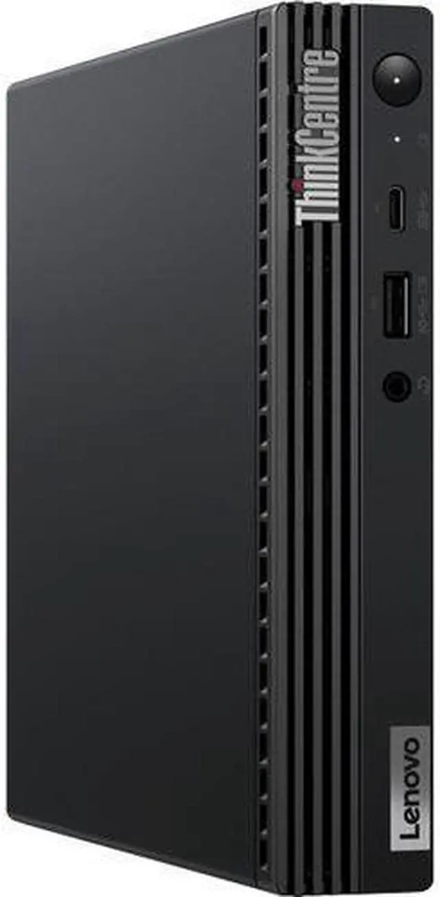 Alt view image 12 of 12 - Lenovo ThinkCentre M80q Gen 3 11U1000KUS Desktop Computer - Intel Core i5 12th Gen i5-12500T Hexa-core (6 Core) 2 GHz - 8 GB RAM DDR5 SDRAM - 256 GB M.2 PCI Express SSD - Tiny - Raven Black - Windows