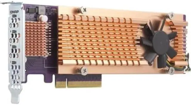 Alt view image 6 of 13 - qnap storage controller - pcie 3.0 low profile - pcie 3.0 x8