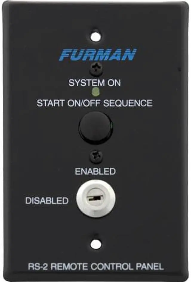 Alt view image 6 of 7 - Furman Sound RS-2 Device Remote Control