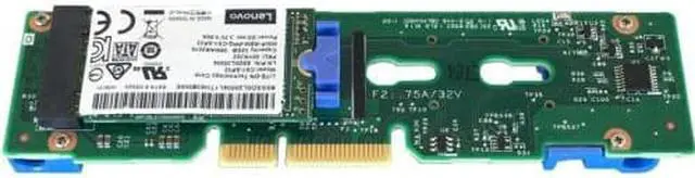 Alt view image 19 of 20 - Lenovo 7Y37A01093 Thinksystem M.2 Mirroring Enablement Kit - Storage Controller - M.2 - SATA 6Gb/S - 600 Mbps