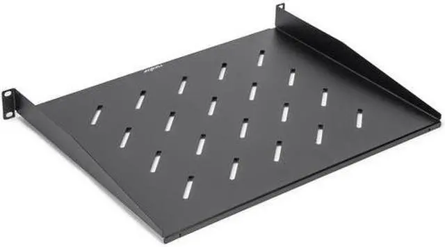 Alt view image 3 of 3 - Rocstor 1U Universal Vented Rack Mount Shelf Y10E017B1