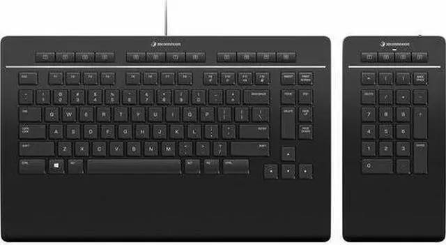 Alt view image 4 of 7 - 3Dconnexion Keyboard Pro with Numpad, US (QWERTY)