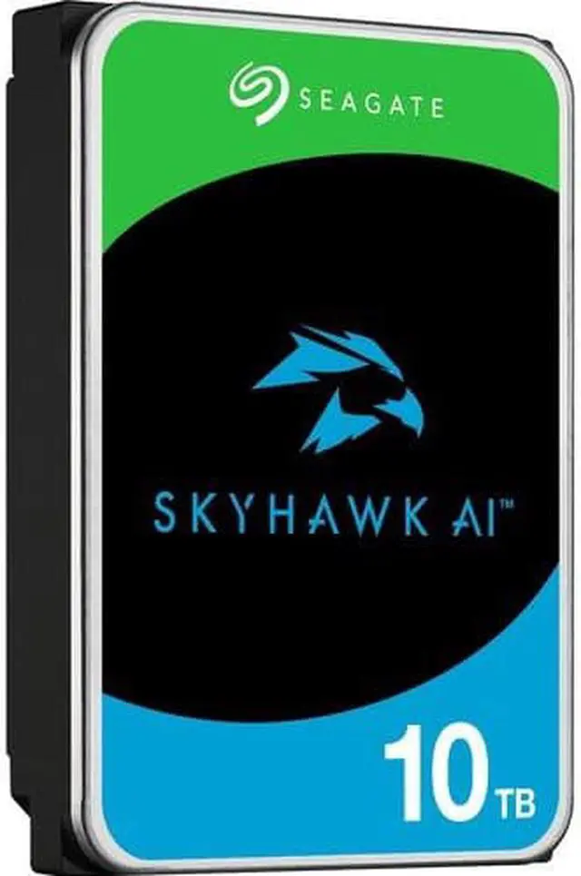 Alt view image 7 of 11 - seagate skyhawk ai 10tb video internal hard drive hdd - 3.5 inch sata 6gb/s 256mb cache for dvr nvr security camera system with in-house rescue services (st10000ve001)
