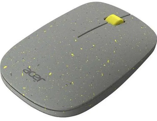 Alt view image 4 of 6 - Acer Vero 3 Button Mouse | 2.4GHz Wireless | 1200DPI | Made with Post-Consumer Recycled (PCR) Material | Certified Works with Chromebook | Gray