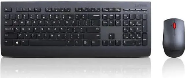 Alt view image 8 of 9 - Lenovo 4X30H56831 Professional Combo Wireless Keyboard and Mouse Set