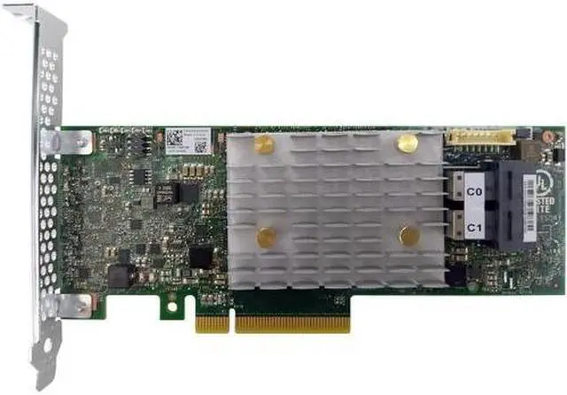 Alt view image 6 of 7 - Lenovo 4Y37A72483 PCI-Express 3.0 x8 Low Profile SAS ThinkSystem RAID 9350-8i 2GB Flash PCIe 12Gb Adapter