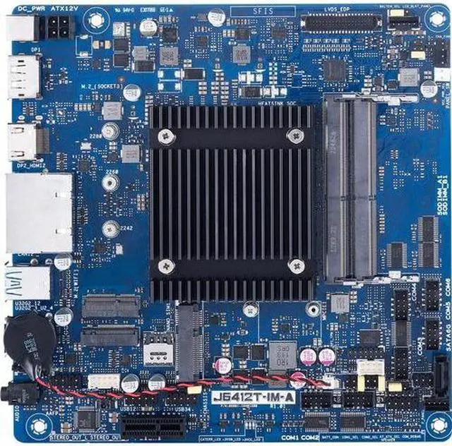 Alt view image 7 of 9 - Asus J6412T-IM-A Celeron Processor SoDIMM Mini ITX Industrial Motherboard
