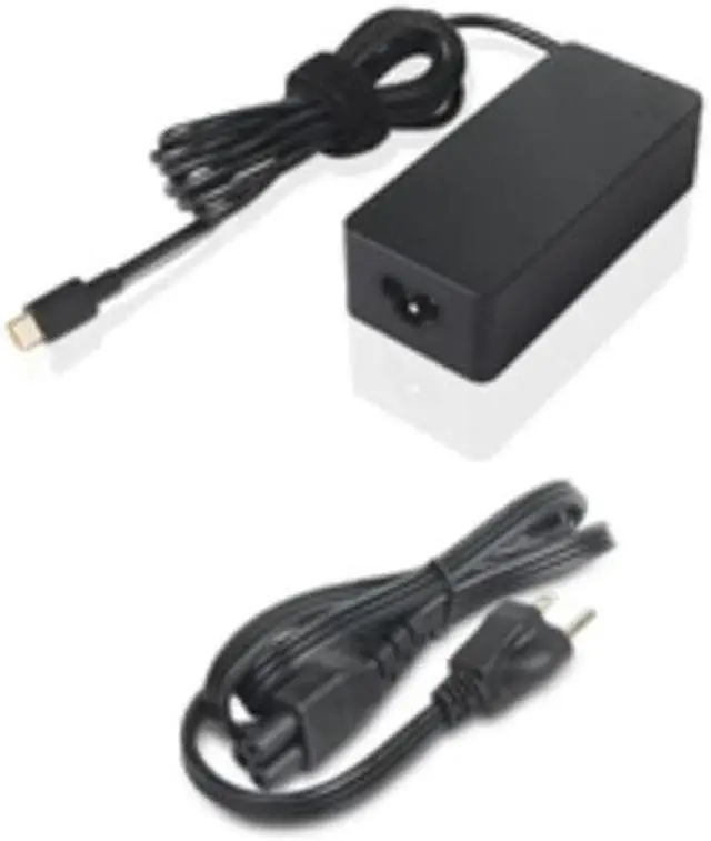 Alt view image 3 of 5 - Lenovo 65W Standard AC Adapter (USB Type-C)- EU/INA/VIE/ROK