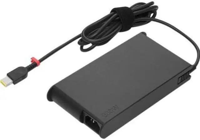 Alt view image 10 of 20 - ThinkPad Mobile Workstation Slim 230W AC Adapter (Slim-tip) - US/Can
