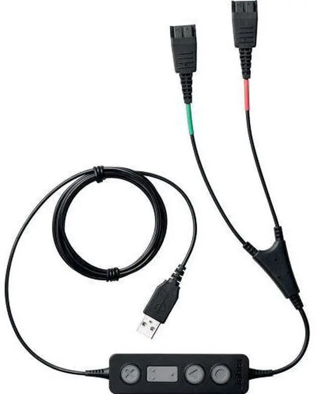 Alt view image 6 of 8 - Jabra Link 265 Usb-Qd Training Cable