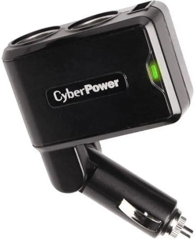 Alt view image 10 of 10 - CyberPower Systems USA CPTDC1U2DC CyberPower CPTDC1U2DC Mobile Power Ports (2) DC Ports and (1) 2.1A USB Charging Port - 12 V DC Input Voltage - 5 V DC Output Voltage - 2.10 A Output Current