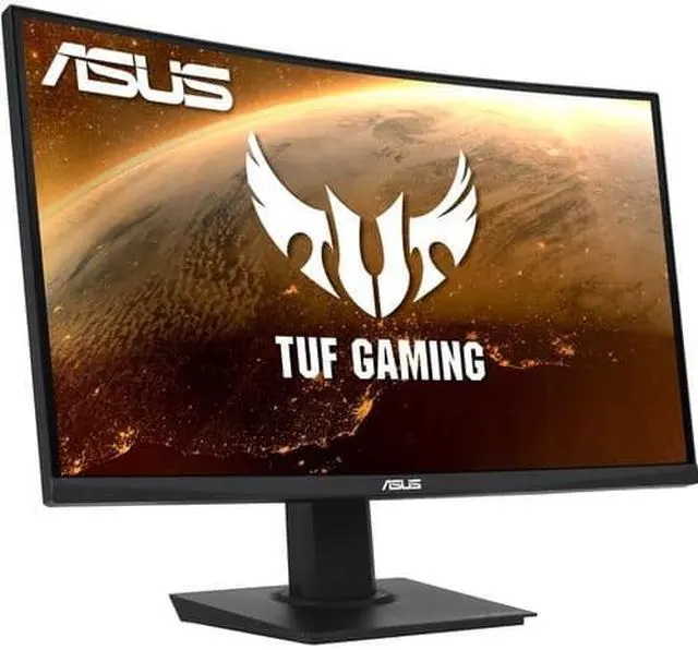 Alt view image 7 of 12 - ASUS TUF GAMING VG24VQE 23.6IN 1080P FULL HDASUS TUF Gaming VG24VQE 23.6 Curved Monitor, 1080P Full HD, 165Hz (Supports 144Hz), 1ms, Extreme Low Motion Blur, FreeSync Premium, Shadow Boost, Eye Care