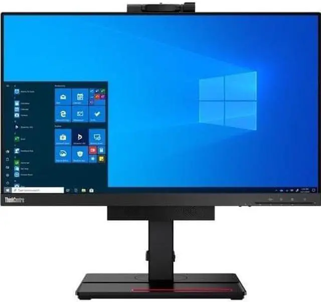 Alt view image 9 of 18 - Lenovo ThinkCentre TIO24Gen 4 23.8-inch WLED FHD- Monitor with IR Webcam and Speaker