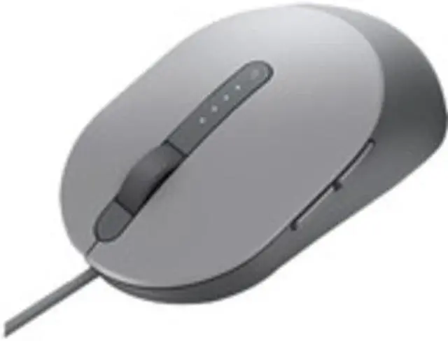 Alt view image 8 of 13 - DELL MS3220 Laser Wired Mouse Titan Gray