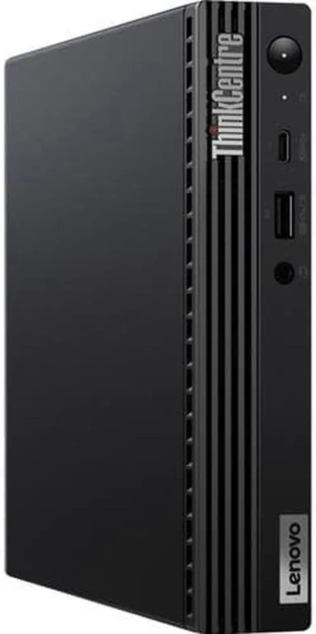 Alt view image 3 of 11 - Lenovo ThinkCentre M75q Tiny Computer R5 Pro 5650GE 8GB 256GB SSD 11JN002PUS