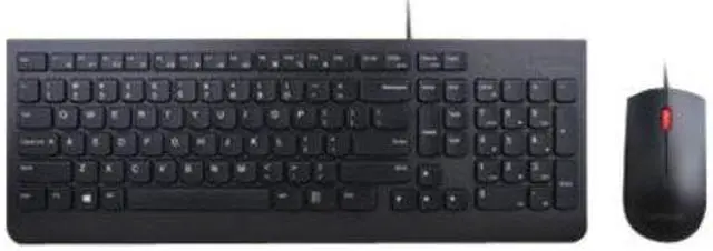 Alt view image 4 of 13 - Lenovo Essential Wired Combo Keyboard and Mouse (French Canadian 058)