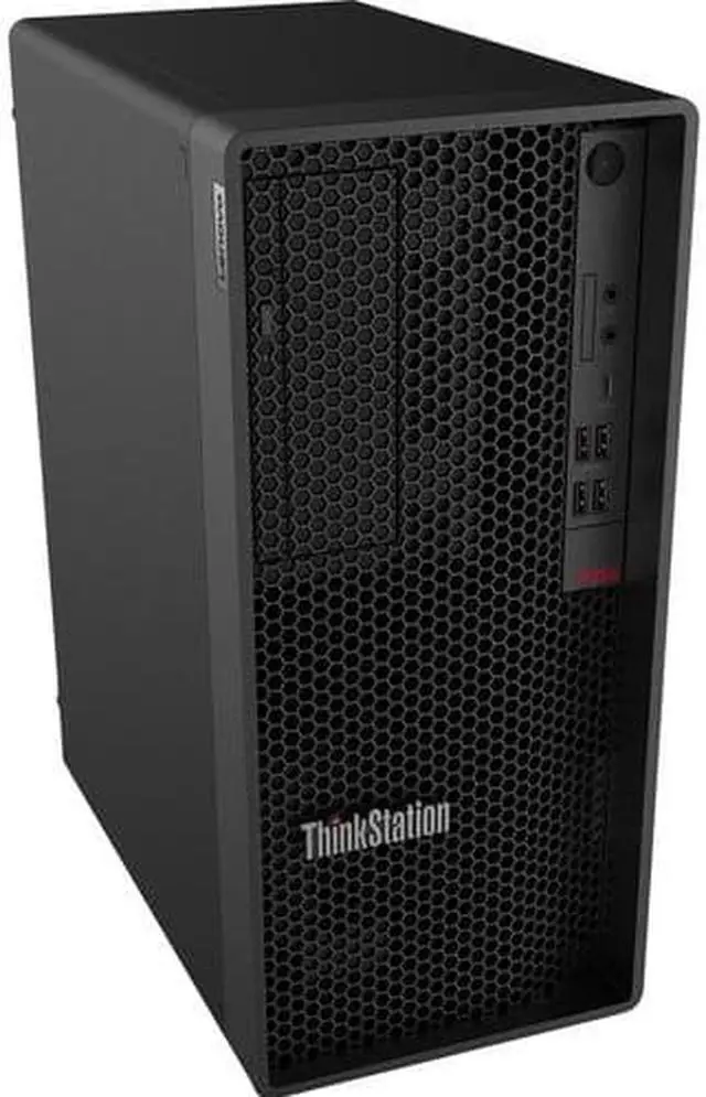 Alt view image 3 of 13 - Lenovo ThinkStation P358 30GL0051US Workstation - AMD Ryzen 9 PRO 5945 - 32 GB DDR4 SDRAM RAM - 1 TB SSD - Tower