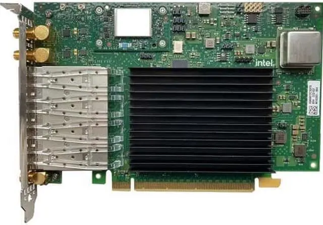 Alt view image 4 of 5 - Intel Ethernet Network Adapter E810-XXVDA4T - High-precision timing synchronization with IEEE 1588 PTP, SyncE and GNSS