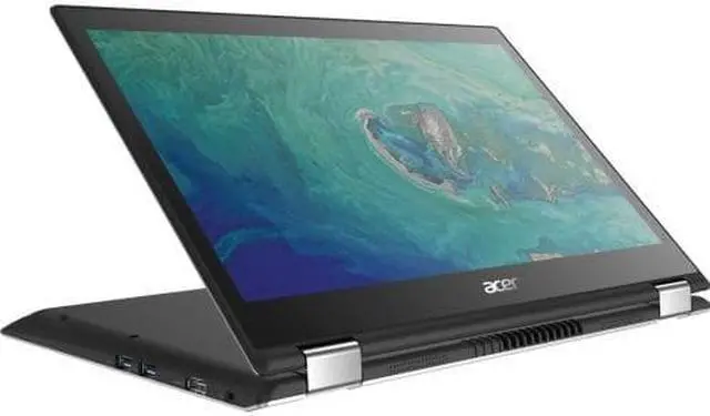Alt view image 3 of 3 - Acer Spin 3 SP314-51-58MV Intel Core i5 8th Gen 8250U (1.60 GHz) 8 GB Memory 1 TB HDD Intel UHD Graphics 620 14" Touchscreen 1920 x 1080 Convertible 2-in-1 Laptop Windows 10 Home 64-Bit