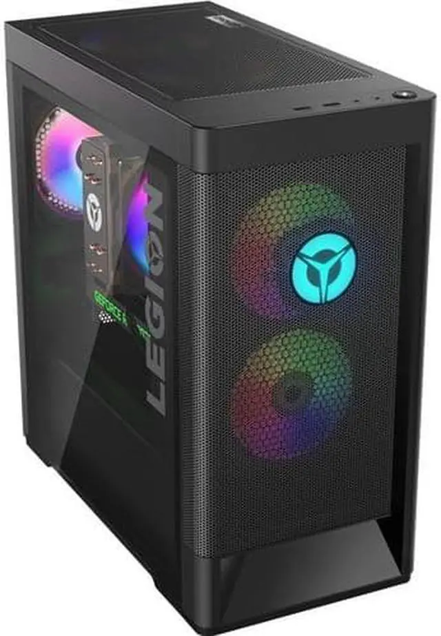 Alt view image 10 of 11 - Lenovo Legion T5 26IAB7 90SU001CUS Gaming Desktop Computer - Intel Core i7 12th Gen i7-12700 Dodeca-core (12 Core) 2.10 GHz - 16 GB RAM DDR5 SDRAM - 1 TB M.2 PCI Express NVMe 4.0 x4 SSD - Tower - Blac