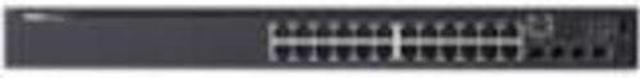 Alt view image 9 of 10 - Dell 463-7254 Dell N1524 Ethernet Switch - 24 Ports - Manageable - Stack Port - 4 x Expansion Slots - 1000Base-T, 10GBase-X - Uplink Port - 24, 4 x Network, Expansion Slot - Twisted Pair, Optical