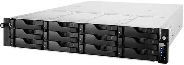 Alt view image 2 of 2 - Asustor AS7112RDX 12 Bay Lockerstor 12 Pro 2U Rackmount NAS (Diskless)