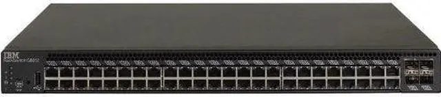 Alt view image 2 of 3 - Lenovo RackSwitch G8052 Ethernet Switch
