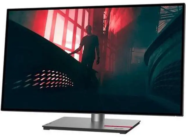 Alt view image 8 of 20 - Lenovo ThinkVision P27h-30 27" WQHD WLED LCD Monitor - 16:9 - Raven Black