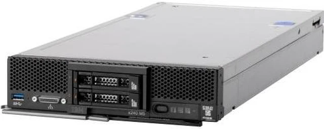 Alt view image 3 of 3 - Lenovo Flex System x240 M5 9532ELU Blade Server - 2 x Intel Xeon E5-2667 v4 Octa-core (8 Core) 3.20 GHz - 64 GB Installed TruDDR4 - 12Gb/s SAS, Serial ATA Controller - 0, 1, 1E RAID Levels