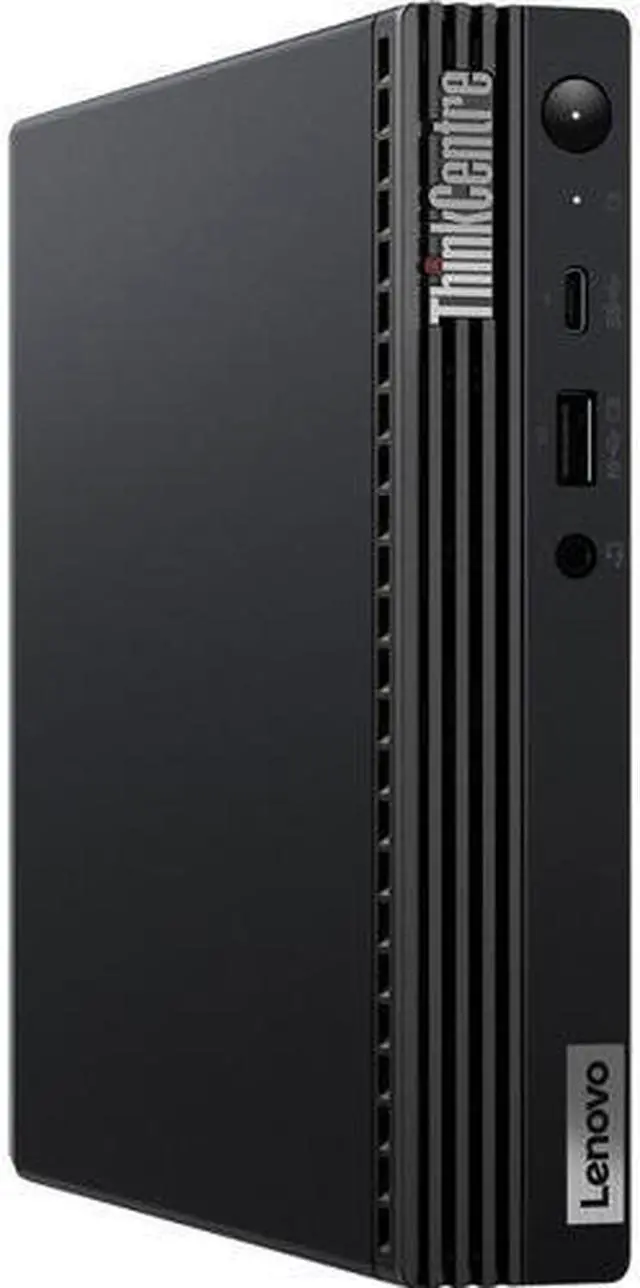 Alt view image 12 of 12 - Lenovo Desktop Computer ThinkCentre M70q 11DT0021US Intel Core i5-10400T 16GB DDR4 256GB PCIe SSD Intel UHD Graphics 630 Windows 10 Pro