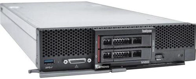 Alt view image 2 of 2 - ThinkSystem SN550, Intel Xeon Platinum 8160 24C 2.1GHz, 32GB