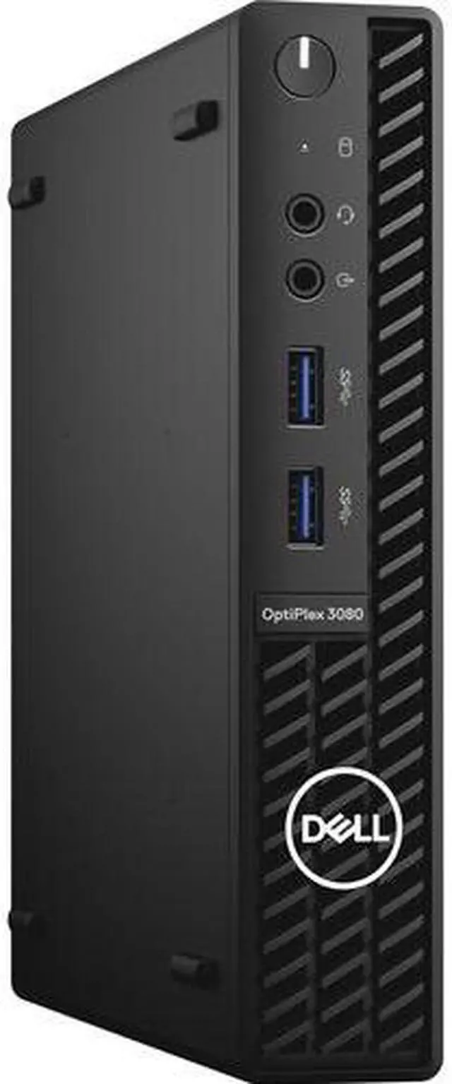 Alt view image 11 of 11 - Dell OptiPlex 3000 3080 Desktop Computer - Intel Core i5 10th Gen i5-10500T Hexa-core (6 Core) 2.30 GHz - 8 GB RAM DDR4 SDRAM - 500 GB HDD - Micro PC - Black