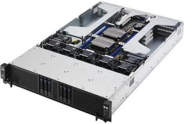 Alt view image 3 of 3 - Asus Barebone System - 2U Rack-mountable - Intel C612 Chipset - Socket R3 (LGA2011-3) - 2 x Processor Support