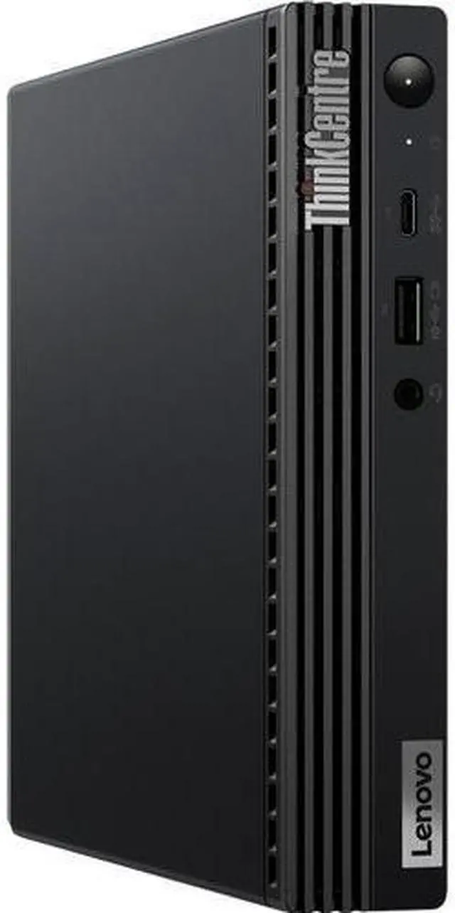 Alt view image 10 of 10 - Lenovo ThinkCentre M70q 11DT00G1US Desktop Computer - Intel Core i3 10th Gen i3-10100T Quad-core (4 Core) 3 GHz - 8 GB RAM DDR4 SDRAM - 128 GB M.2 PCI Express NVMe 3.0 x2 SSD - Tiny - Black - Intel H4