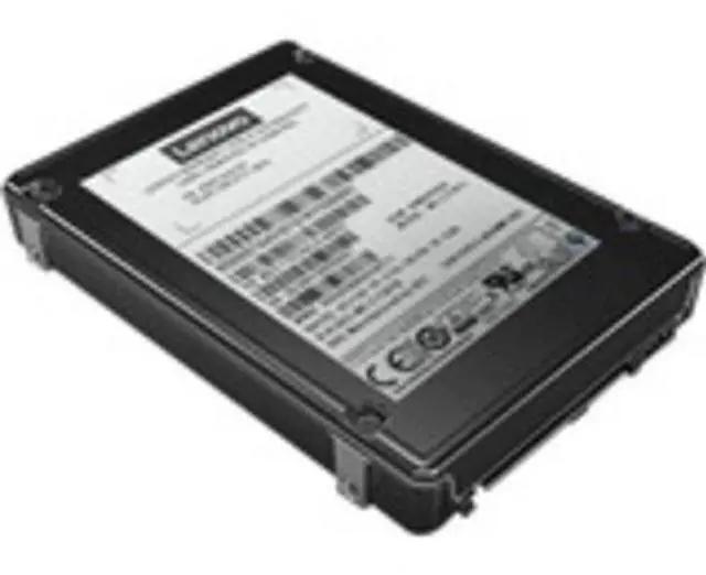 Alt view image 2 of 4 - Lenovo ThinkSystem PM1655 - SSD - encrypted - 1.6 TB - hot-swap - 2.5" - SAS 12Gb/s - TCG Enterprise - for ThinkStation