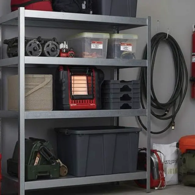 Alt view image 2 of 7 - Mr. Heater MH9BX Buddy Portable Radiant Heater 4000-9000 BTU Indoor Safe