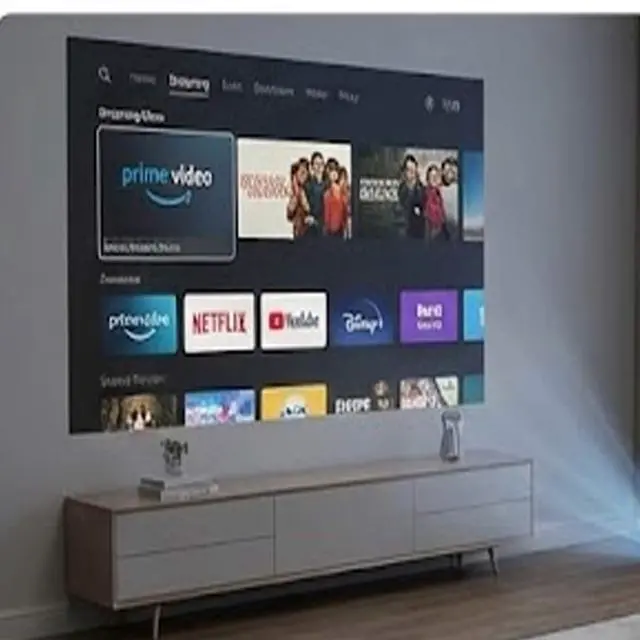 Alt view image 5 of 6 - Miroir L810Pro 1080P Smart LCD Projector with Built-In Streaming, Auto-Focus, and Dolby Audio