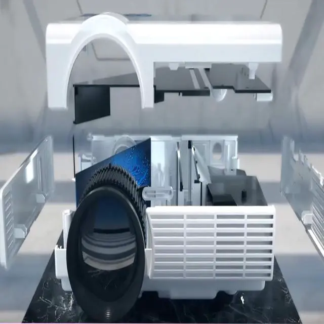 Alt view image 3 of 6 - Mini Projector Full HD 1080p with 170 Display