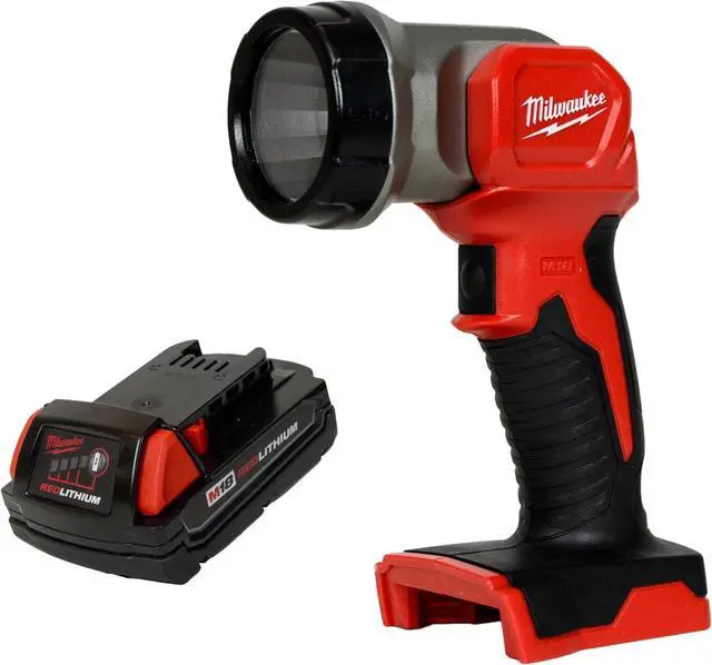 Alt view image 3 of 5 - Milwaukee 48-11-1815 18V M18 Compact Lithium-Ion Battery 1.5Ah, Lightweight
