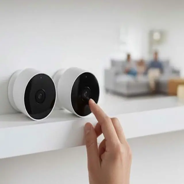 Alt view image 5 of 6 - Google GA01317-US Nest Cam Battery-Powered Wireless Smart Security Camera