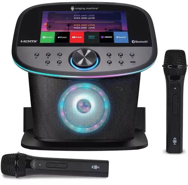 Main image of Premium WiFi Karaoke System Touchscreen Wireless Microphones.