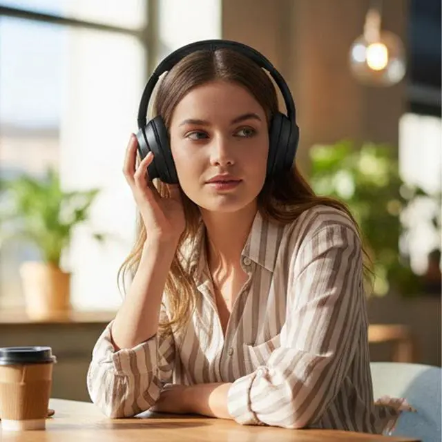 Alt view image 3 of 6 - Sony ULT WEAR Over Ear Headphones Noise Canceling Black