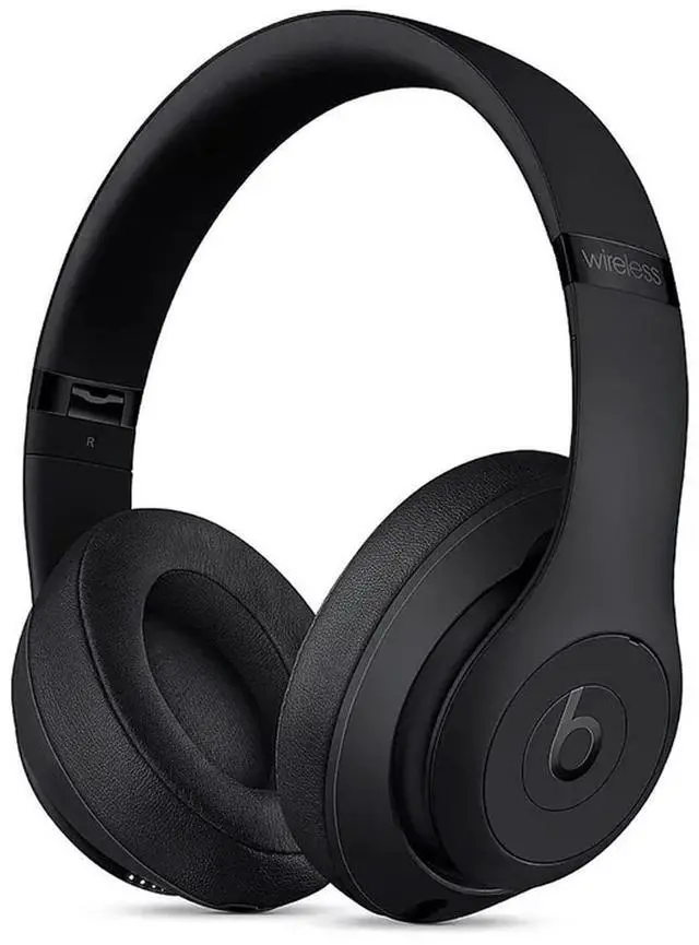 Main image of Wireless Over Ear Headphones with Noise Cancelling Matte Black