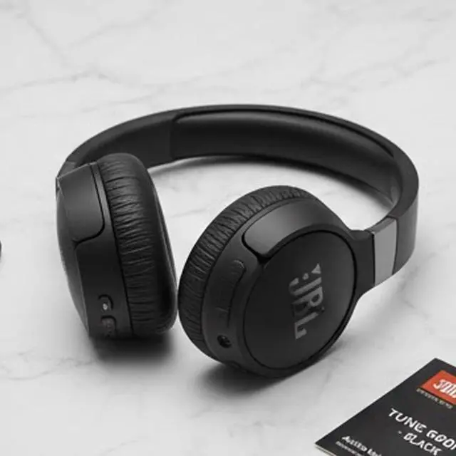 Alt view image 4 of 7 - Tune 660NC Wireless On Ear Headphones Active Noise Cancellation Black