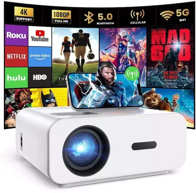 Main image of 200 Inch FHD 1080P LED Projector Home Theater