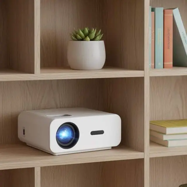 Alt view image 6 of 6 - 200 Inch FHD 1080P LED Projector Home Theater