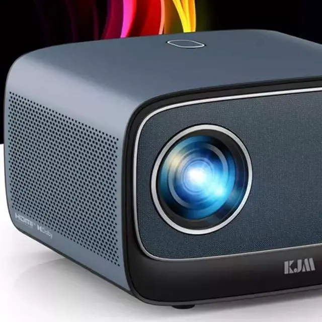 Alt view image 2 of 7 - 200 Inch FHD 1080P Smart LED Projector