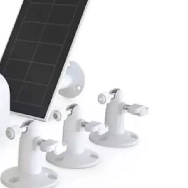 Alt view image 6 of 7 - 2K Spotlight Security Camera System with 3 Cameras & 1 Solar Panel, White