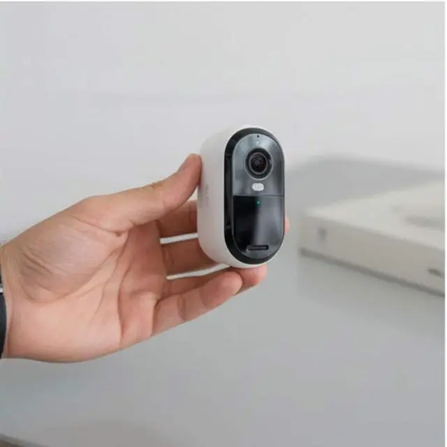 Alt view image 2 of 6 - 2K Wireless Outdoor Security Camera, 3 Camera Set, White